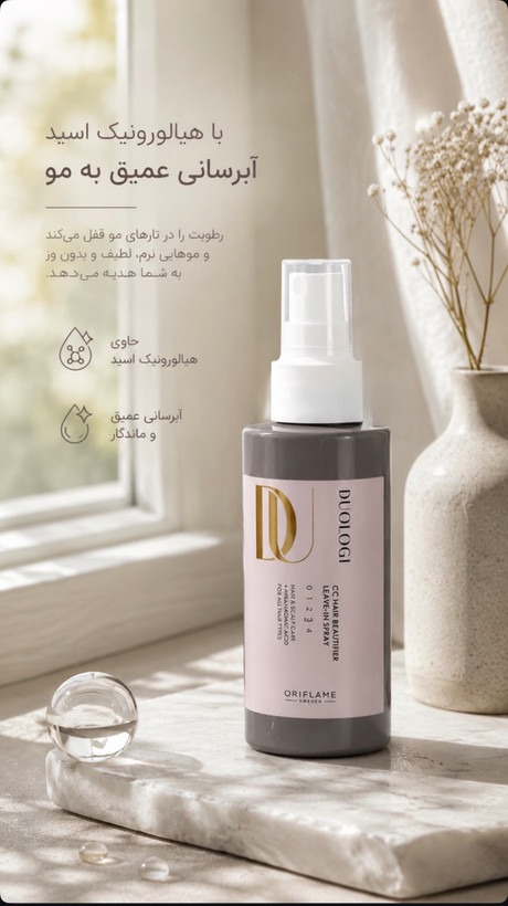 اسپری سی سی مو 10کاره دئولوژی معروف به دکتر مو 150ml
